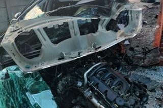 Śmiertelny wypadek pod Krotoszynem. Peugeot 31-latki i 80-latki stanął w płomieniach [ZDJĘCIA].