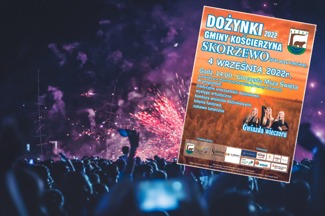 Dożynki gminy Kościerzyna: Księdzu nie spodobała się nazwa zespołu disco polo. Plakat został zmieniony 