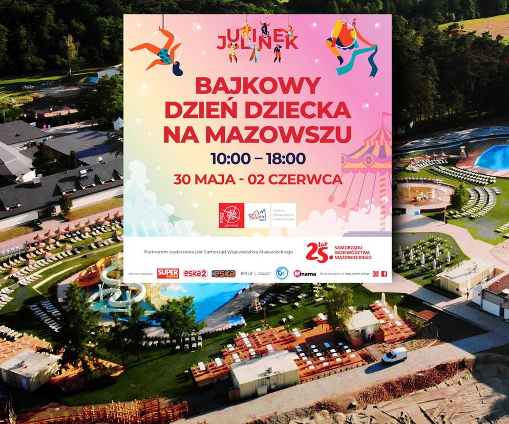 Julinek Park. Długi Bajkowy Dzień Dziecka na Mazowszu, moc atrakcji pod gołym niebem!