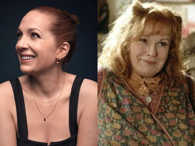 Katherine Parkinson zagra Molly Weasley w serialu "Harry Potter"