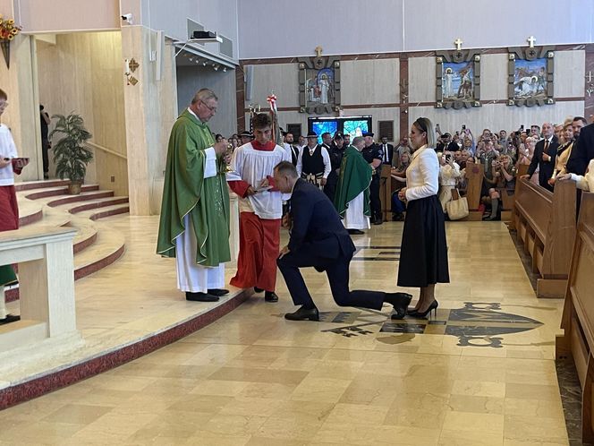 Karol Nawrocki z małżonką w USA. Tak przyjęto ich w Doleystown
