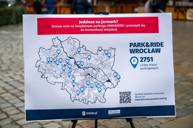 Tak najlepiej dojedziesz na Jarmark Bożonarodzeniowy 2024 we Wrocławiu