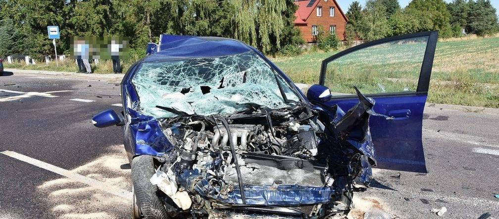 Karambol na krajowej „dwójce” w województwie lubelskim. Zderzyło się 5 aut