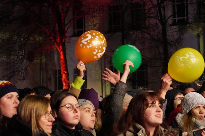 Poznaniacy przywitali 2025 rok 