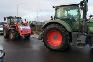 Protest rolników na Warmii i Mazurach