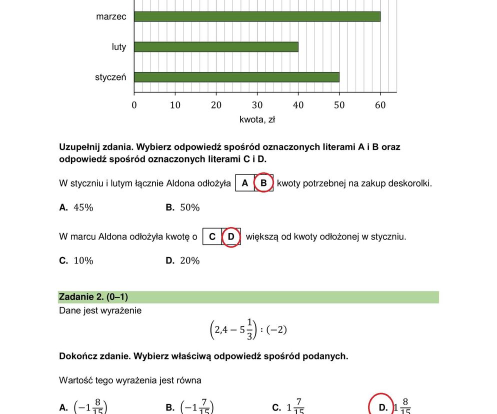 Egzamin ósmoklasisty 2025 matematyka: odpowiedzi do wszystkich zadań z arkusza CKE [14.05.2025]	