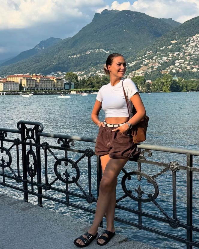 Sandra Kubicka na włoskich wakacjach