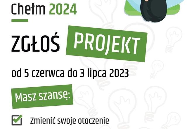 Do 3 lipca 2023 można zgłosić pomysł do BO Chełma 2024