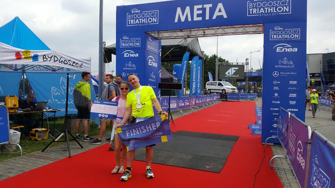 Patrol ESKA Summer City kibicował zawodnikom Enea Bydgoszcz Triathlon