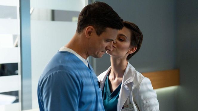 Na dobre i na złe odc. 956. Blanka (Pola Gonciarz), Krzysztof Radwan (Mateusz Damięcki)