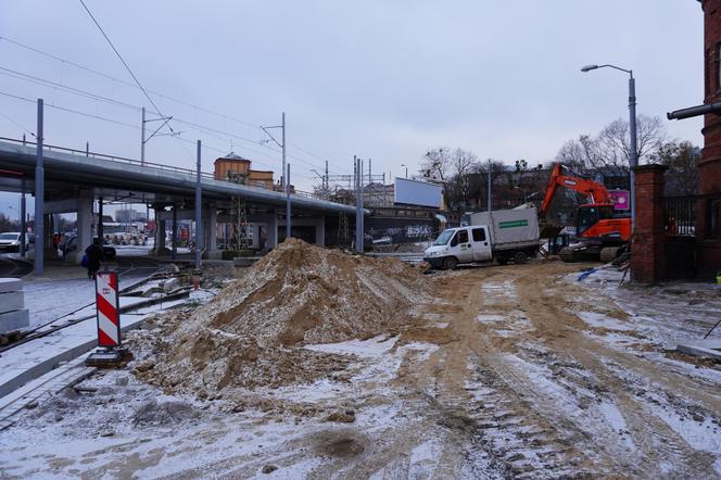 Przebudowa ul. Kolumba grudzień 2023