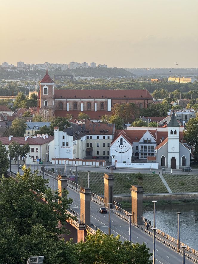 Panorama jest przepiękna, szczególnie o zachodzie słońca