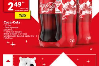 Coca-Cola 2,49 zł/1 l