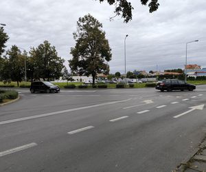 Skrzyżowanie ulic Norwida i Obrońców Lwowa