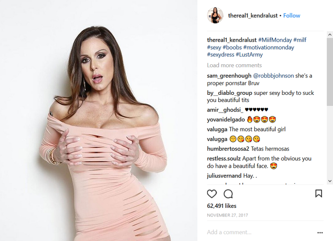 Kendra Lust - gwiazda porno, którą interesuje James Rodriguez