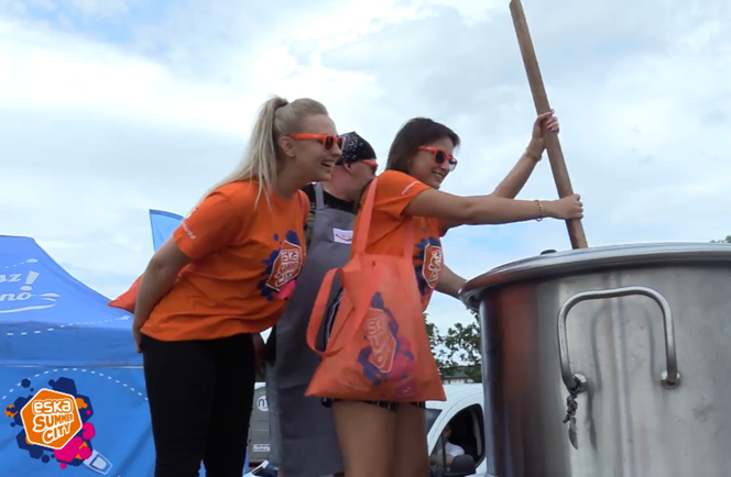 Grzybowo gościło patrol ESKA Summer City! Było pysznie! [WIDEO]