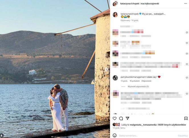 Kasia Cichopek miała na myśli ślub czy wakacje?