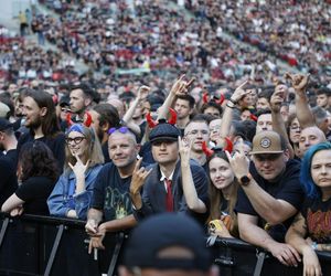 Koncert AC/DC w Warszawie (4.07.2025) - część druga. Organizatorem koncertu jest Live Nation