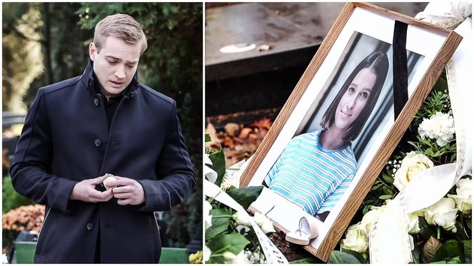 	Pierwsza miłość odc. 3947. Ania (Anna Pentz), Kamil Biały (Igor Paszczyk)