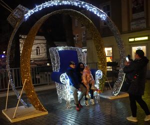 Świąteczne iluminacje 2024 w centrum Kielc