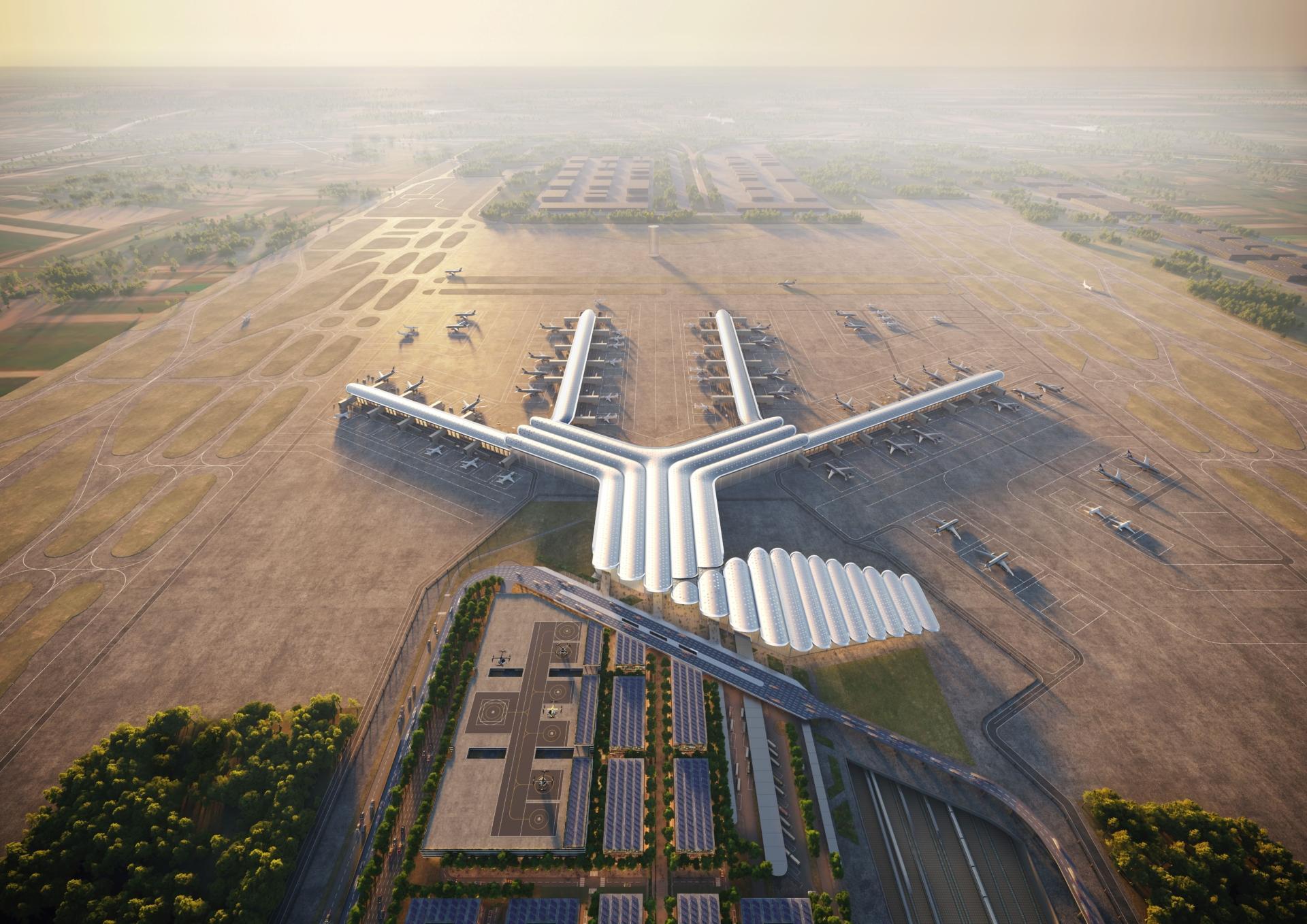 Centralny Port Komunikacyjny projektu Foster + Partners