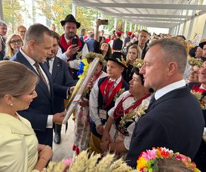Koło Gospodyń Wiejskich w Puszynie na Dożynkach Prezydenckich w Warszawie