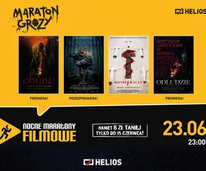 Siedleckie Kino Helios zaprasza na rozpoczęcie wakacji z nocnym Maratonem Grozy!