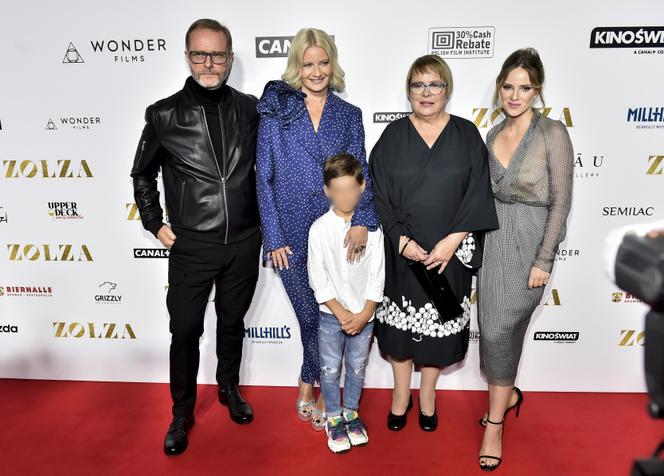 Małgorzata Kożuchowska pokazała dziecko na premierze filmu „Zołza”