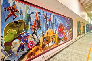 Murale w Centrum Zdrowia Dziecka
