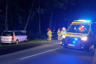 Wypadek w gminie Wojcieszków