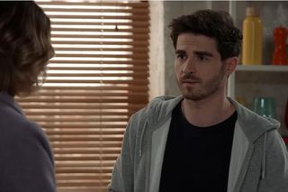 Pierwsza miłość odc. 4025. Kacper (Damian Kulec), Maja Łapacz (Julia Kamińska)