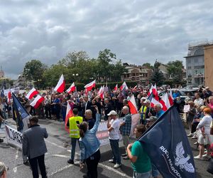 Protest Konfederacji w Siedlcach zgromadził ok. 600 osób