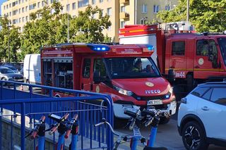 Pożar w metrze w Warszawie 1.07.2025 r.