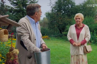 M jak miłość, odcinek 1413. Barbara (Teresa Lipowska), Józef (Stefan Friedmann)