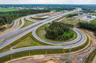 Tak wygląda plac budowy autostrady A2 od węzła Siedlce Zachód do węzła Siedlce Południe 