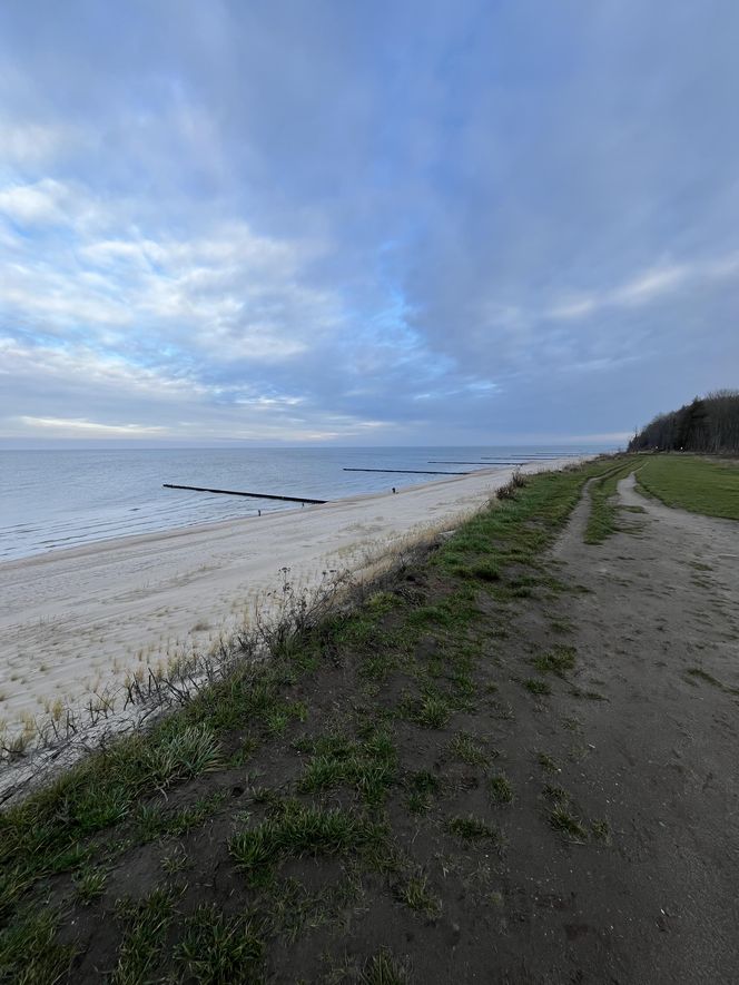 Plaża w Trzęsaczu