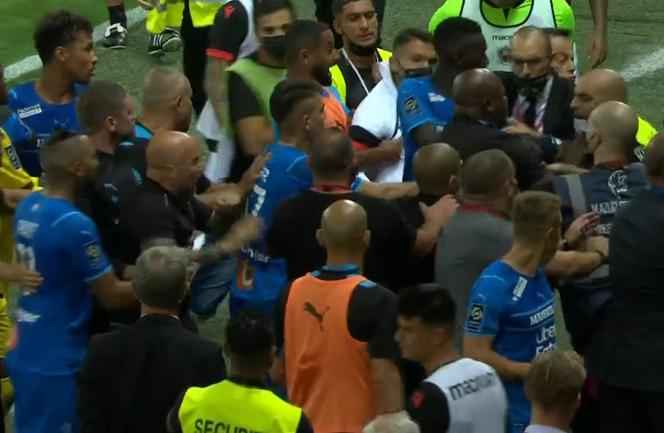 SKANDAL w meczu Nice - Olympique Marsylia!