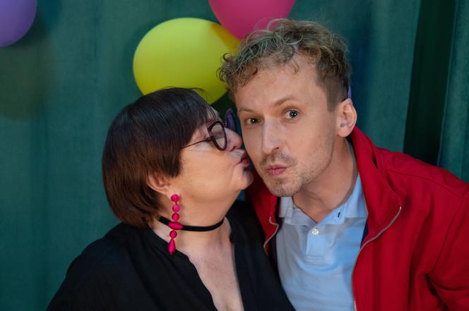 Barwy szczęścia odc. 2719. Irenka (Krystyna Tkacz), Waldek (Rafał Fudalej)