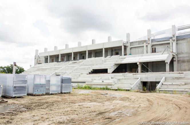 Jak postępują prace przy budowie Radomskiego Centrum Sportu? Zapadły ważne decyzje