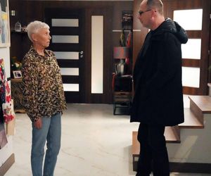 Barwy szczęścia odc. 3181. Krystyna Złota (Hanna Bieluszko), Marek (Marcin Perchuć)