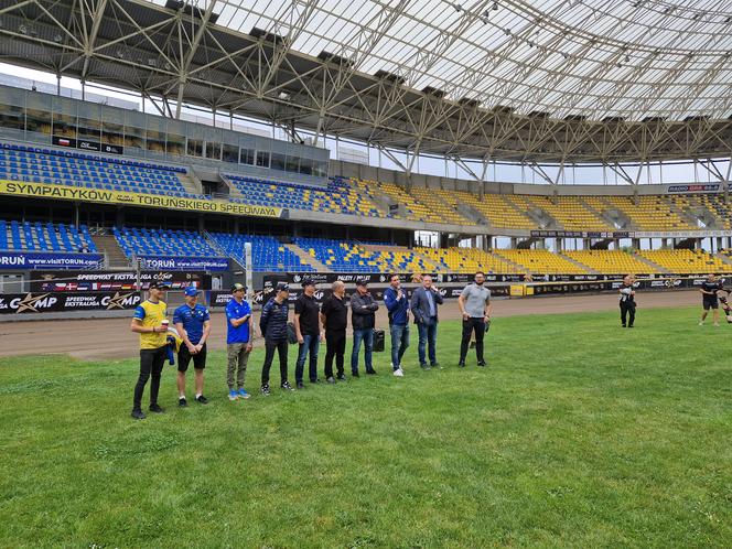 Speedway Ekstraliga Camp w Toruniu. Zdjęcia z pierwszego dnia. Tomasz Gollob i inne legendy na Motoarenie