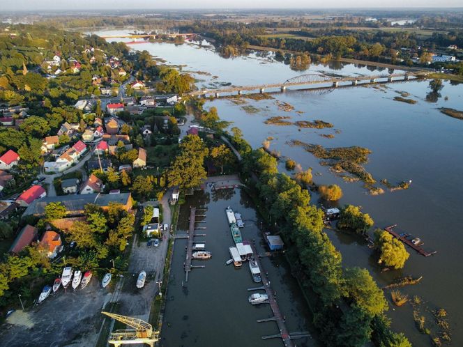 Sytuacja powodziowa w Cigacicach 21 września 2024