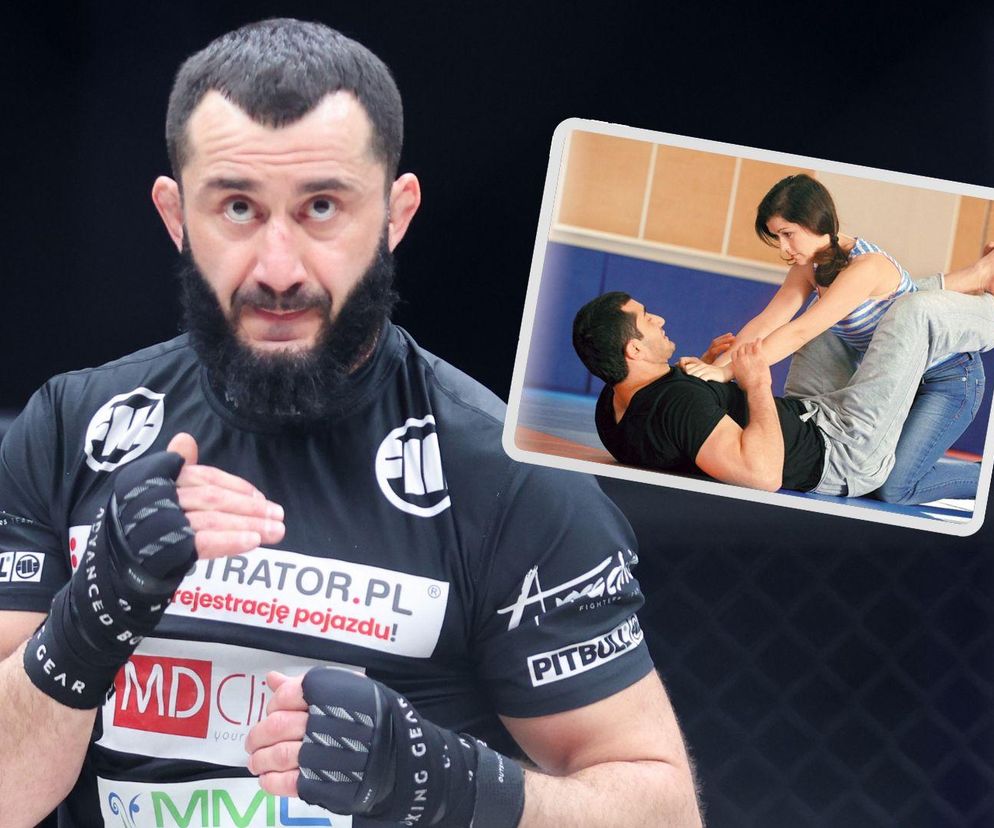 Mamed Khalidov i Katarzyna Cichopek