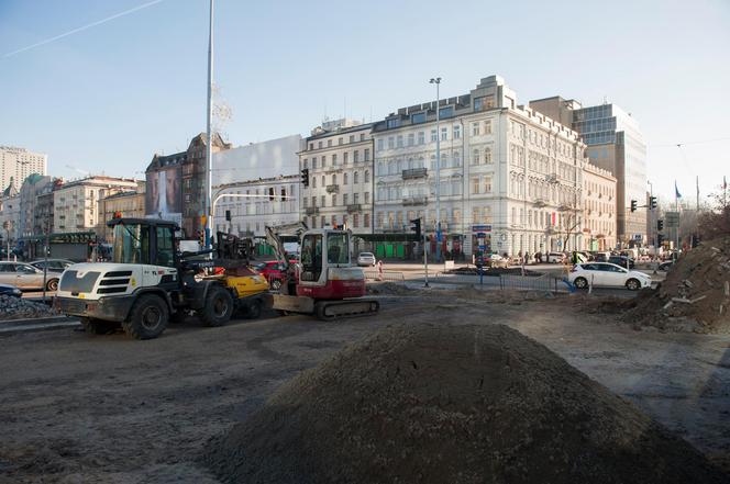 Aleje Jerozolimskie rozprute