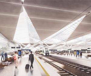 Nowe przystanki linii średnicowej w Warszawie projektu Kuryłowicz & Associates