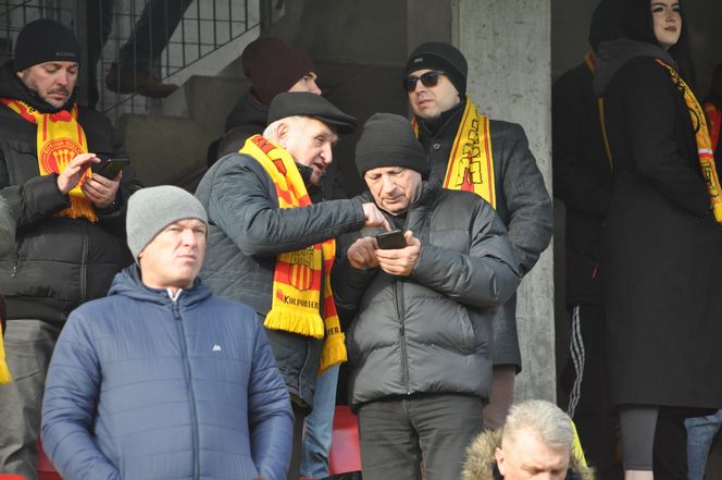 Kibice na meczu Korona Kielce - Górnik Zabrze. 1.12.2024