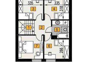 Projekt domu A107a Osiągalny A z kolekcji Muratora - zobacz wizualizacje i plany