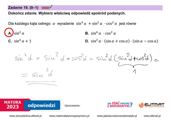 Matura 2023: matematyka. Arkusze CKE i odpowiedzi [Formuła 2023]	