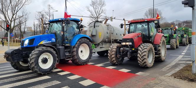 Protest rolników w Lublinie [GALERIA]