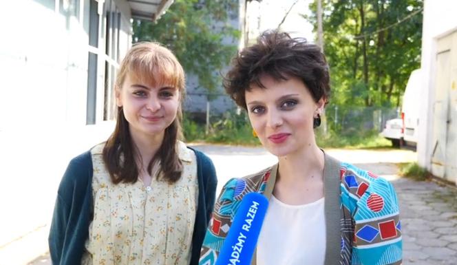 Stulecie Winnych 4 sezon. Małgosia (Zofia Stafiej), Kasia Winna (Weronika Humaj)